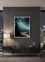 Stunning Abstract Art Examples: Painting and Drawings for Celestial Decor