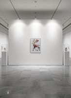 Artistic Floral Silhouette Deer - Botanical Deer Art & Unique Wall Decor