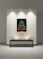 Timeless Folk Art Christmas Tree - Folk Art Christmas & Traditional Holiday Decor