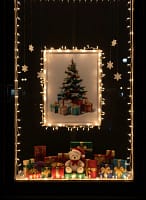 Classic Christmas Tree and Gifts - Classic Christmas Decor & Traditional Holiday Art