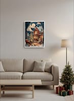 Heartwarming Cozy Window View Art: Surrealist Paintings for Decor