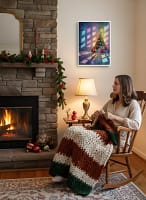 Vibrant Festive Home Decor: Art Decor and Modern Wall Art