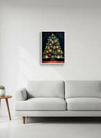 Timeless Folk Art Christmas Tree - Folk Art Christmas & Traditional Holiday Decor