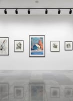 Vibrant Blue House Winter Sunset - Golden Hour Art & Warm Winter Streetscape