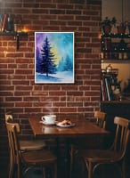 Magical Northern Lights Art: Abstract Canvas Art for Dreamy Decor