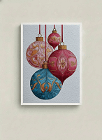 Ornate Filigree Christmas Ornaments - Ornate Holiday Decor & Fine Decorative Art