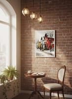 Vibrant Art for Living Room: Christmas Art and Painting Art Decor