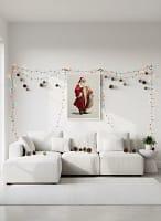 Iconic Santa Claus Portrait - Santa Claus Painting & Timeless Holiday Art