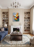 Stunning Modern Vibrant Flower Oil Painting: "Silent Bloom"