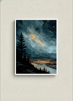 Stunning Abstract Art Examples: Painting and Drawings for Celestial Decor