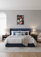 Spring's Banquet: Vibrant Flower Paintings for Home Decor and Art