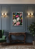 Spring's Banquet: Vibrant Flower Paintings for Home Decor and Art
