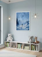Dreamy Aesthetic Art: Unique Wall Art for Winter Art Inspiration