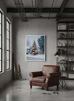 Vibrant Holiday Watercolor: Art Decor