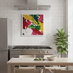 Exquisite Abstract Art Sculpture: "Chromatic Sonata"