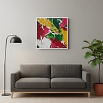 Exquisite Abstract Art Sculpture: "Chromatic Sonata"