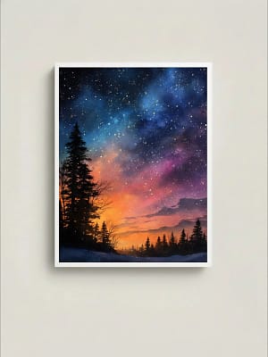 Breathtaking Celestial Wall Art: Poetic Paintings for a Majestic Space