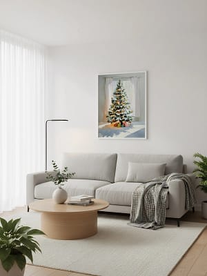 Festive Home Decor enhancing Modern Wall Decor Art.