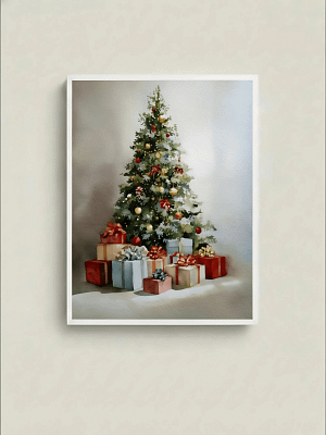 Stunning Christmas Wall Art Decor: Art for Living Room