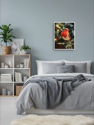 Nature Wall Art as wall art for bedroom. Adds serenity.