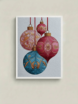 Ornate Filigree Christmas Ornaments - Ornate Holiday Decor & Fine Decorative Art