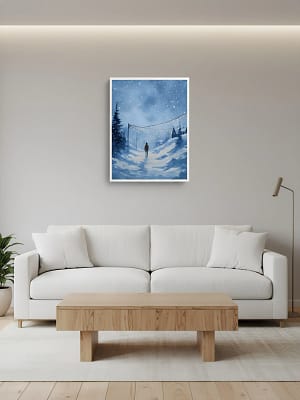 Unique Wall Art enhancing art for living room decor.