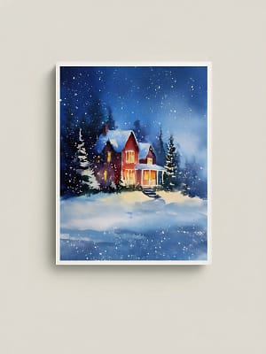 Stunning Home Decor Wall Art: Christmas Art