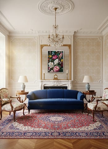 Lively Paintings enhancing Art for Living Room decor. A centerpiece of living room art.