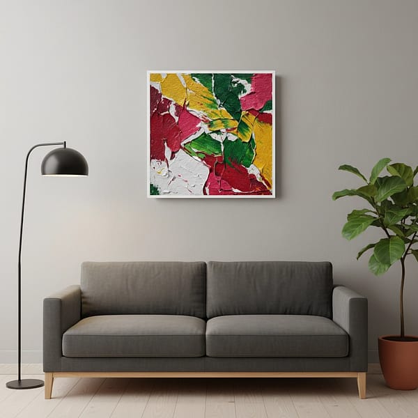 Exquisite Abstract Art Sculpture: "Chromatic Sonata"