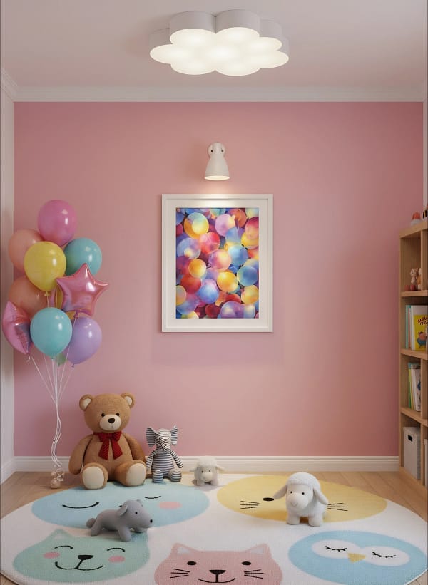 Joyful Colorful Dots Art: Abstract Art for the Artful Room