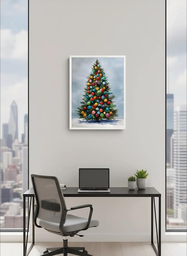 Stunning Handmade Christmas Art: Festive Home Decoration