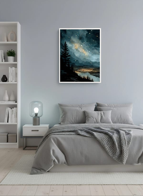 Stunning Abstract Art Examples: Painting and Drawings for Celestial Decor