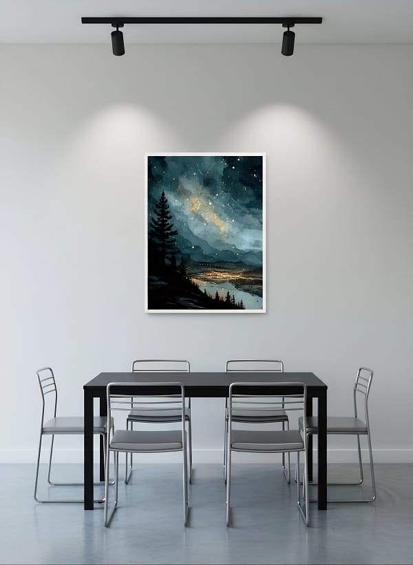 Stunning Abstract Art Examples: Painting and Drawings for Celestial Decor