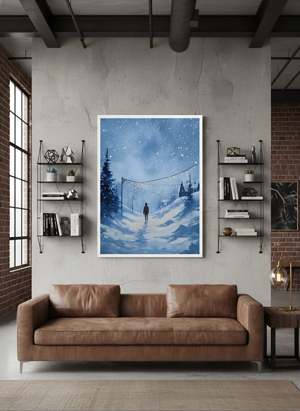 Dreamy Aesthetic Art: Unique Wall Art for Winter Art Inspiration