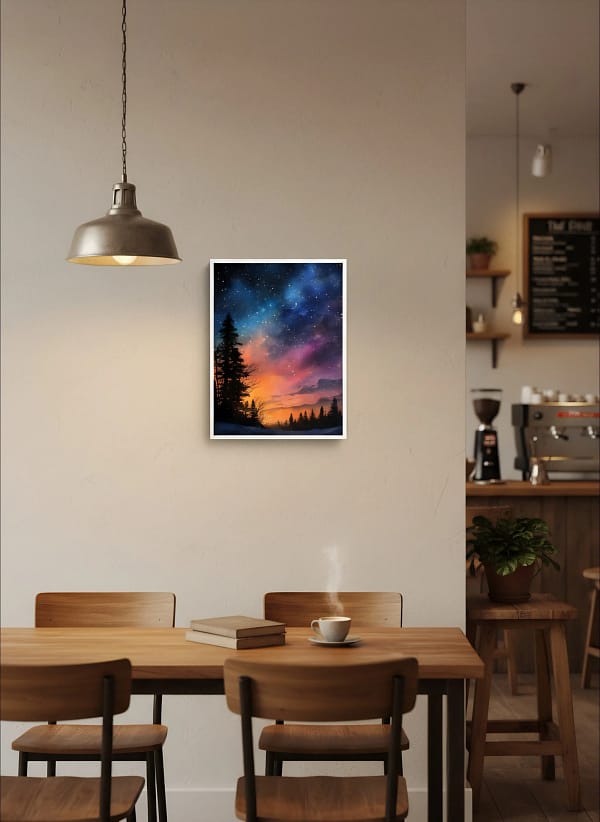 Breathtaking Celestial Wall Art: Poetic Paintings for a Majestic Space