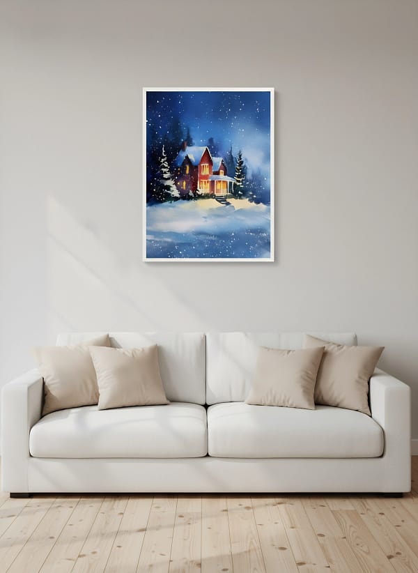 Stunning Home Decor Wall Art: Christmas Art