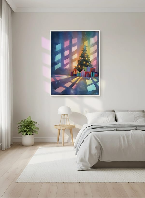 Vibrant Festive Home Decor: Art Decor and Modern Wall Art