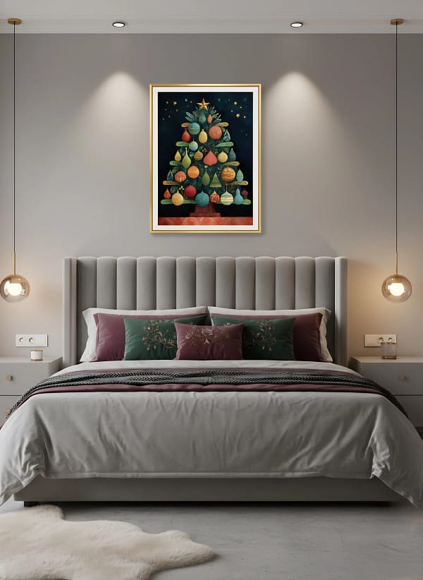 Timeless Folk Art Christmas Tree - Folk Art Christmas & Traditional Holiday Decor