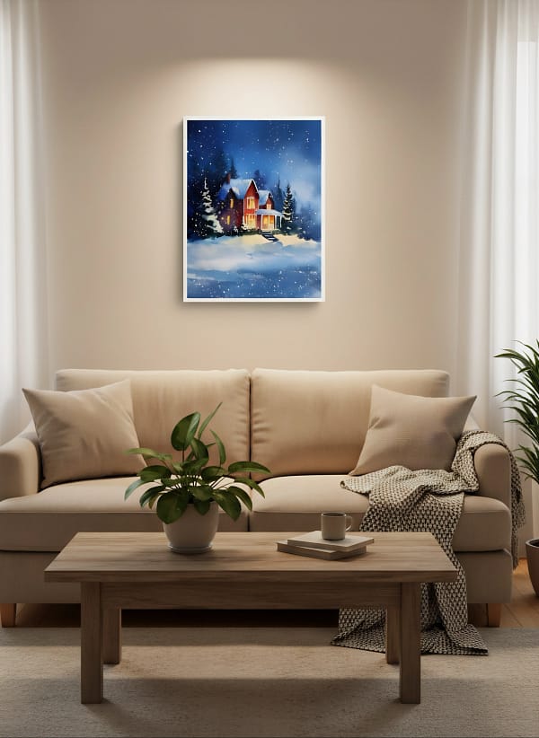 Stunning Home Decor Wall Art: Christmas Art
