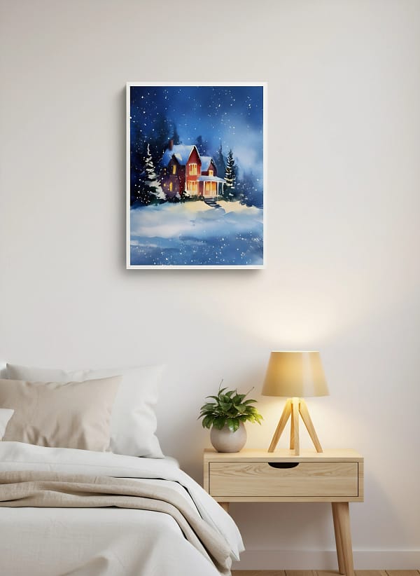 Stunning Home Decor Wall Art: Christmas Art