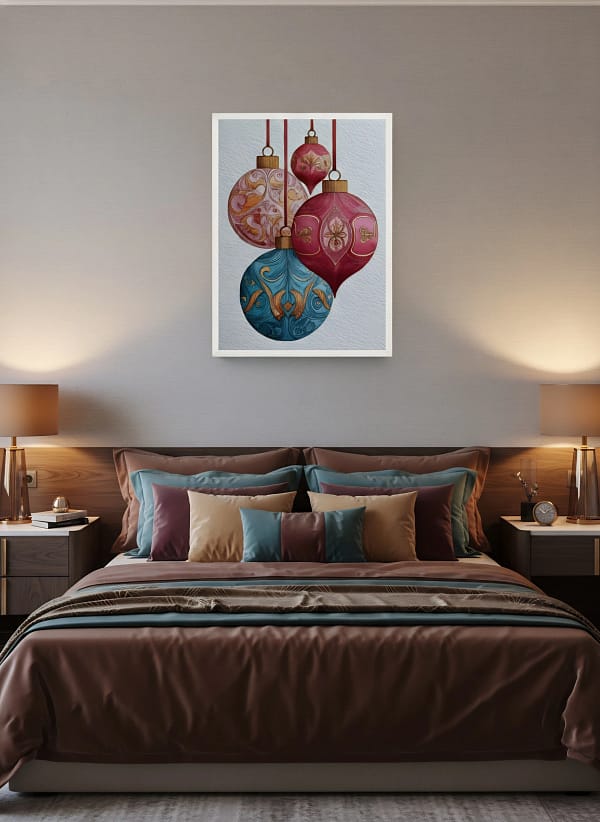 Ornate Filigree Christmas Ornaments - Ornate Holiday Decor & Fine Decorative Art