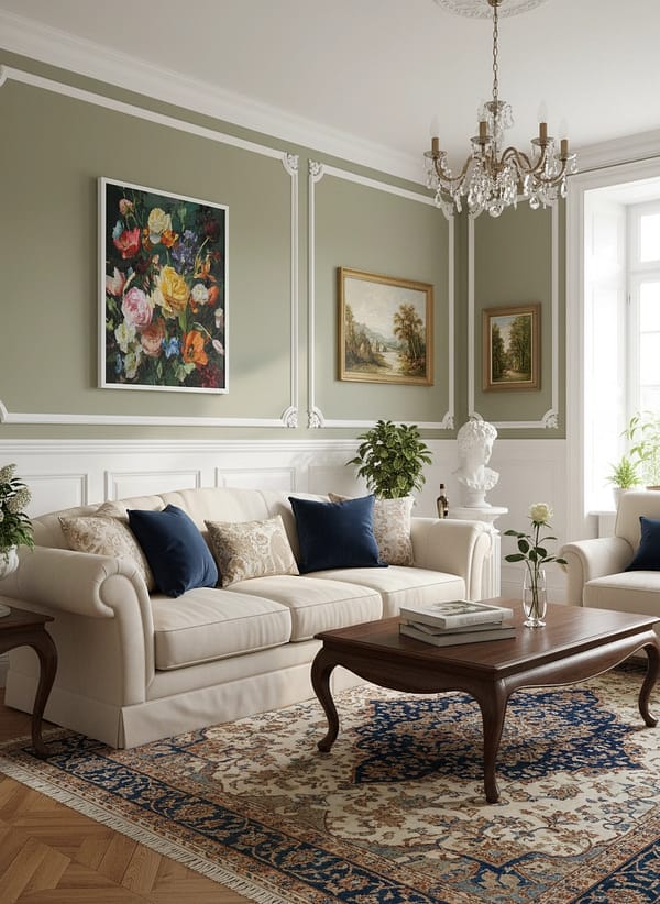 Symphony of Spring: Vibrant Flower Paintings for Living Room Decor