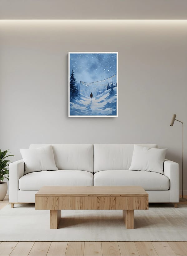 Dreamy Aesthetic Art: Unique Wall Art for Winter Art Inspiration